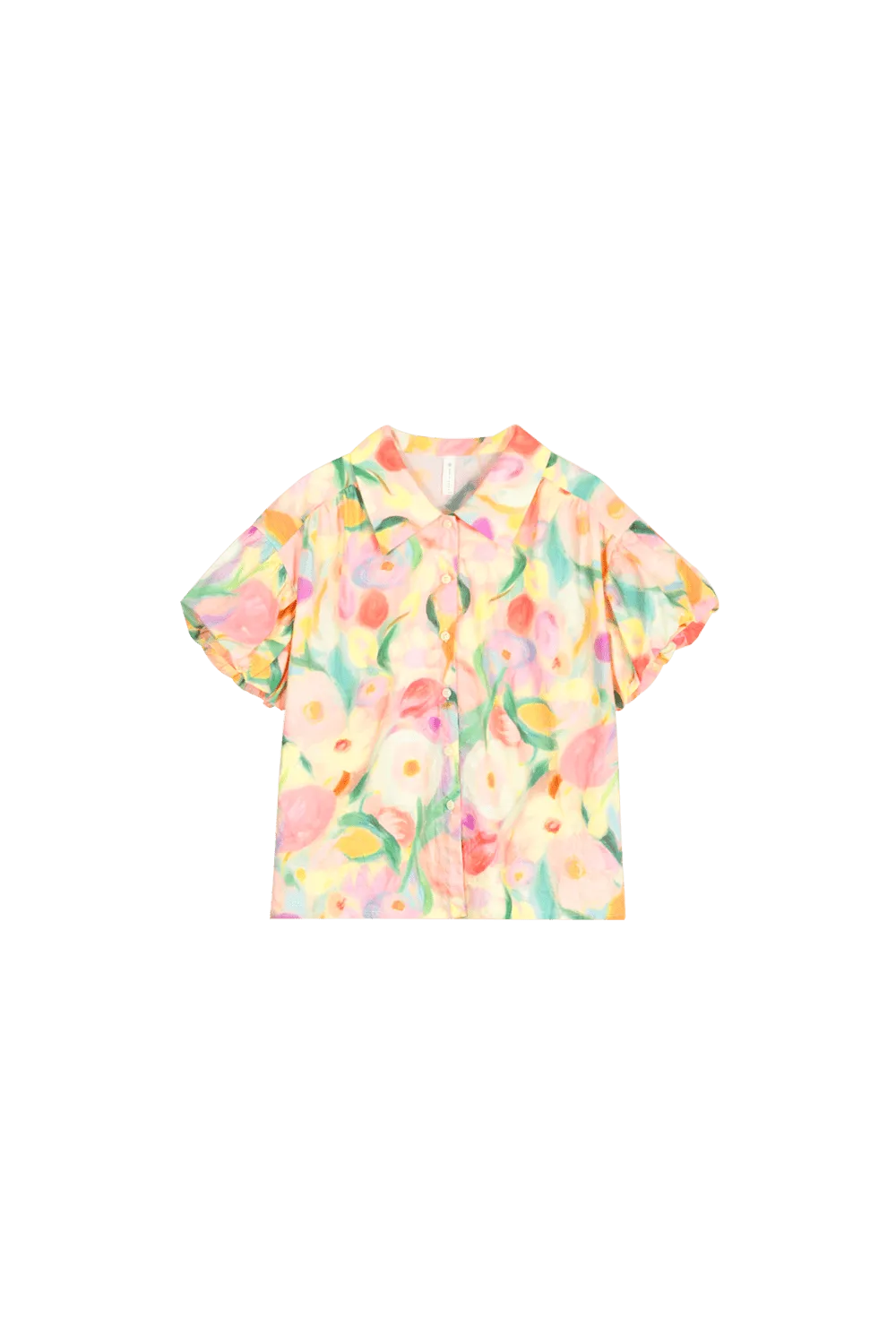 100% Cotton Floral Shirt for Women