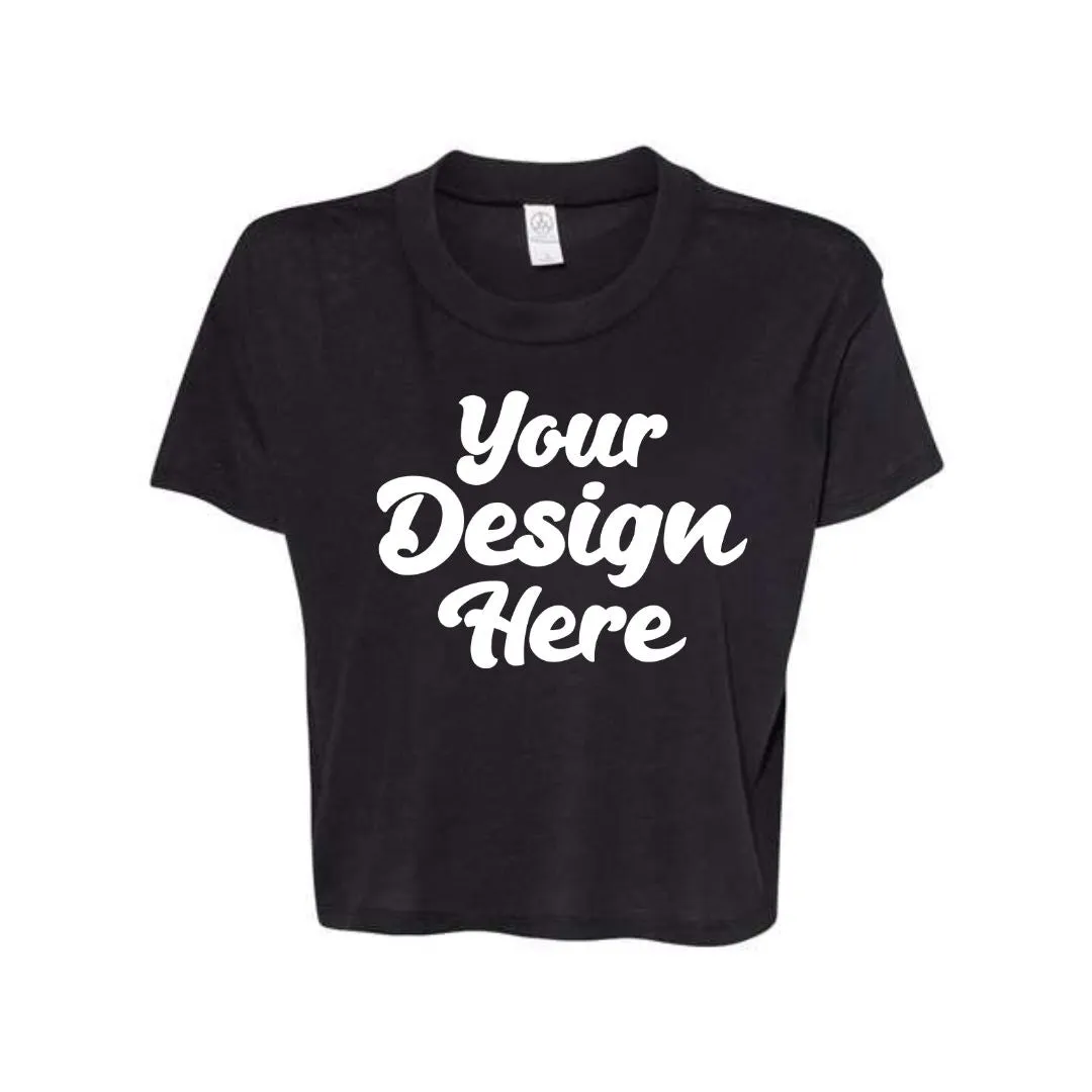 5114 | Women?s Vintage Jersey Headliner Crop Tee