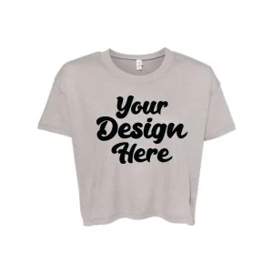 5114 | Women?s Vintage Jersey Headliner Crop Tee