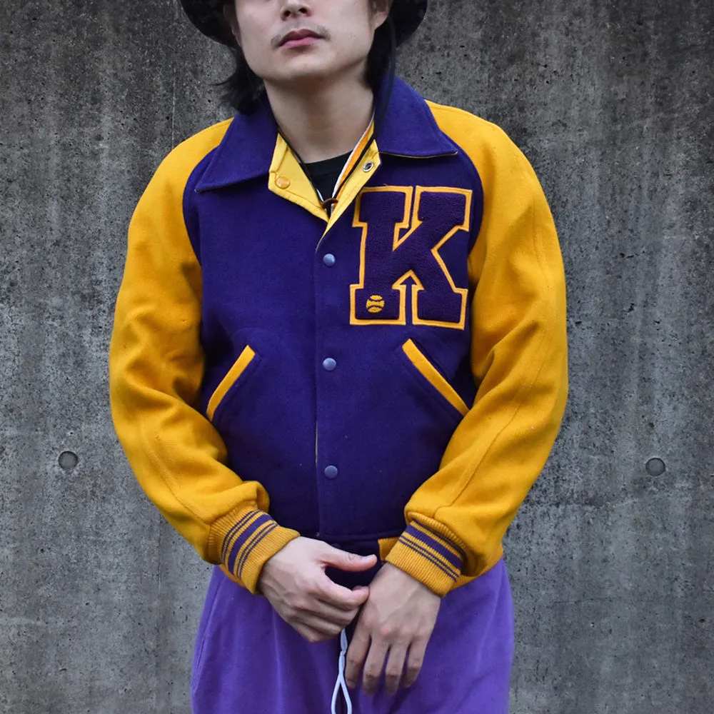 70’s Holt's Sporting Goods リバーシブル アワードジャケット 231107