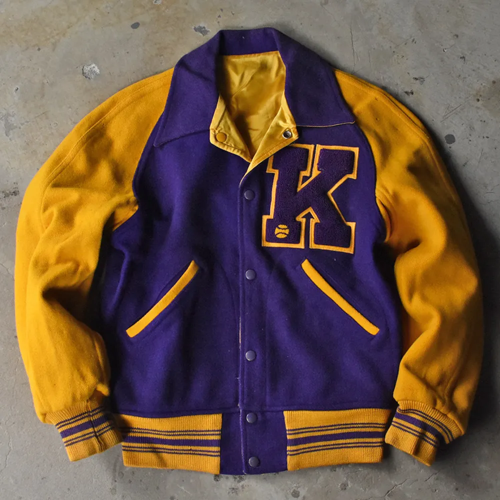 70’s Holt's Sporting Goods リバーシブル アワードジャケット 231107