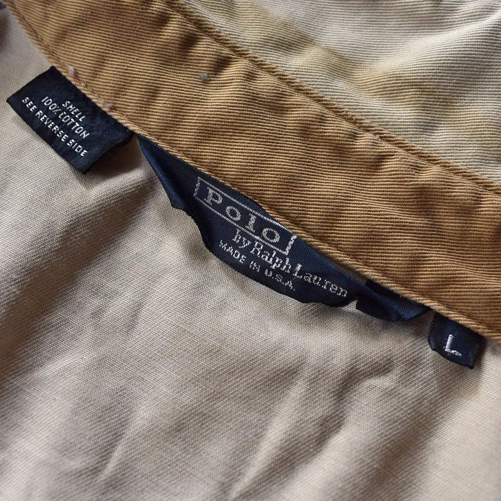 90's　Polo Ralph Lauren/ポロ ラルフローレン  スイングトップジャケット　USA製　230218
