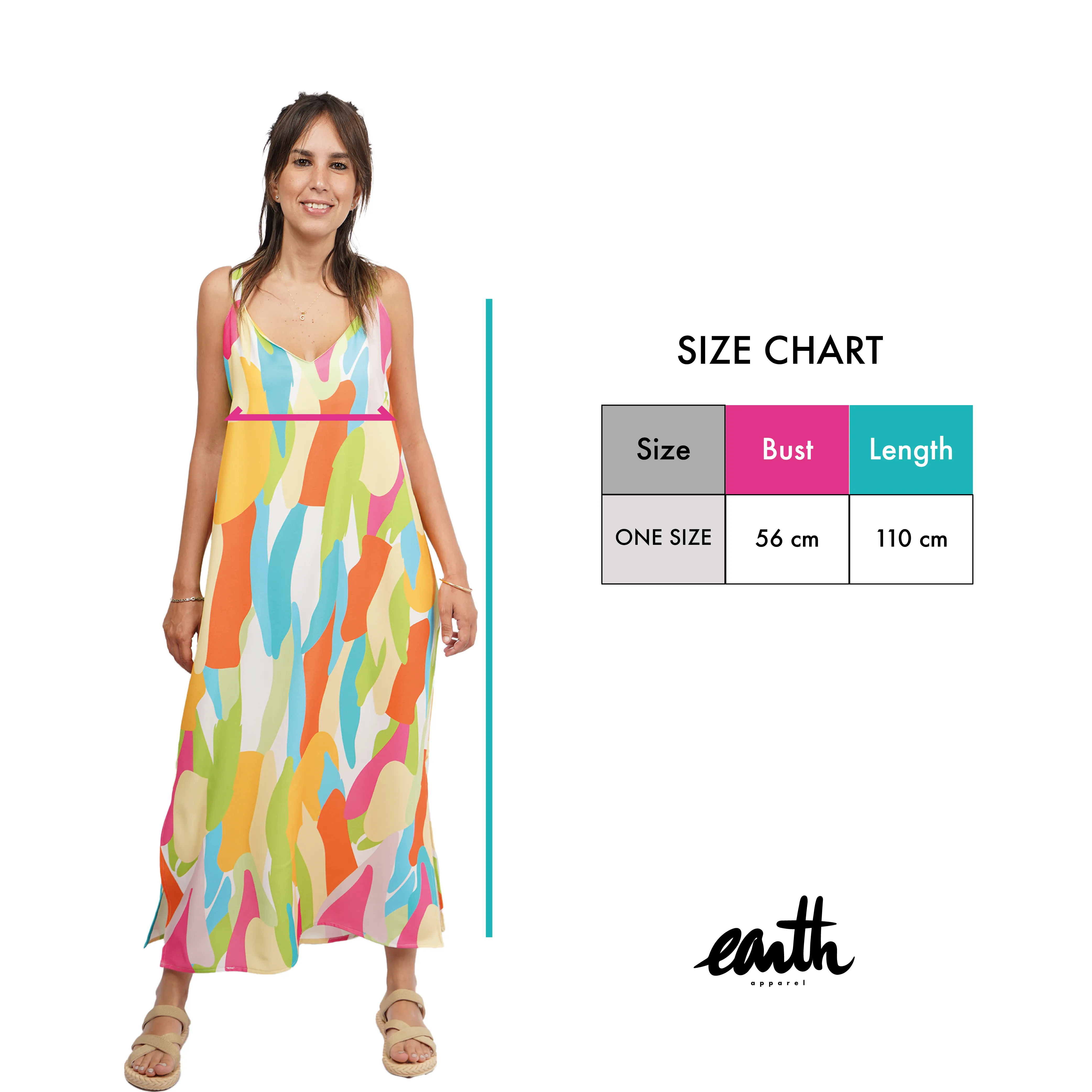Afternoon Macaroon Midi Summer Dress