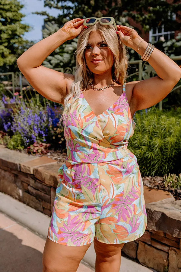 Amalfi Coast Cruising Romper Curves