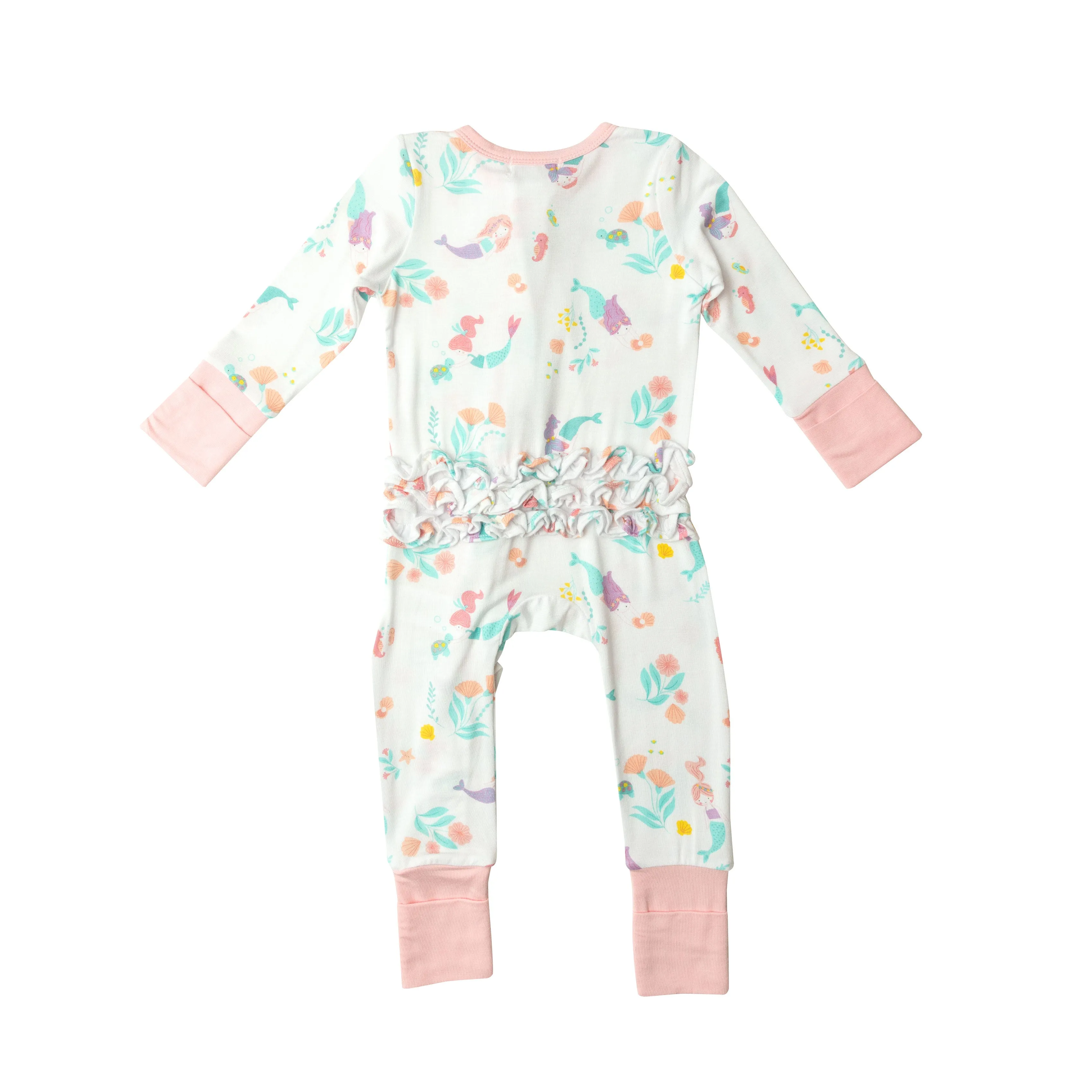 Angel Dear Mermaids 2 Way Zipper Romper