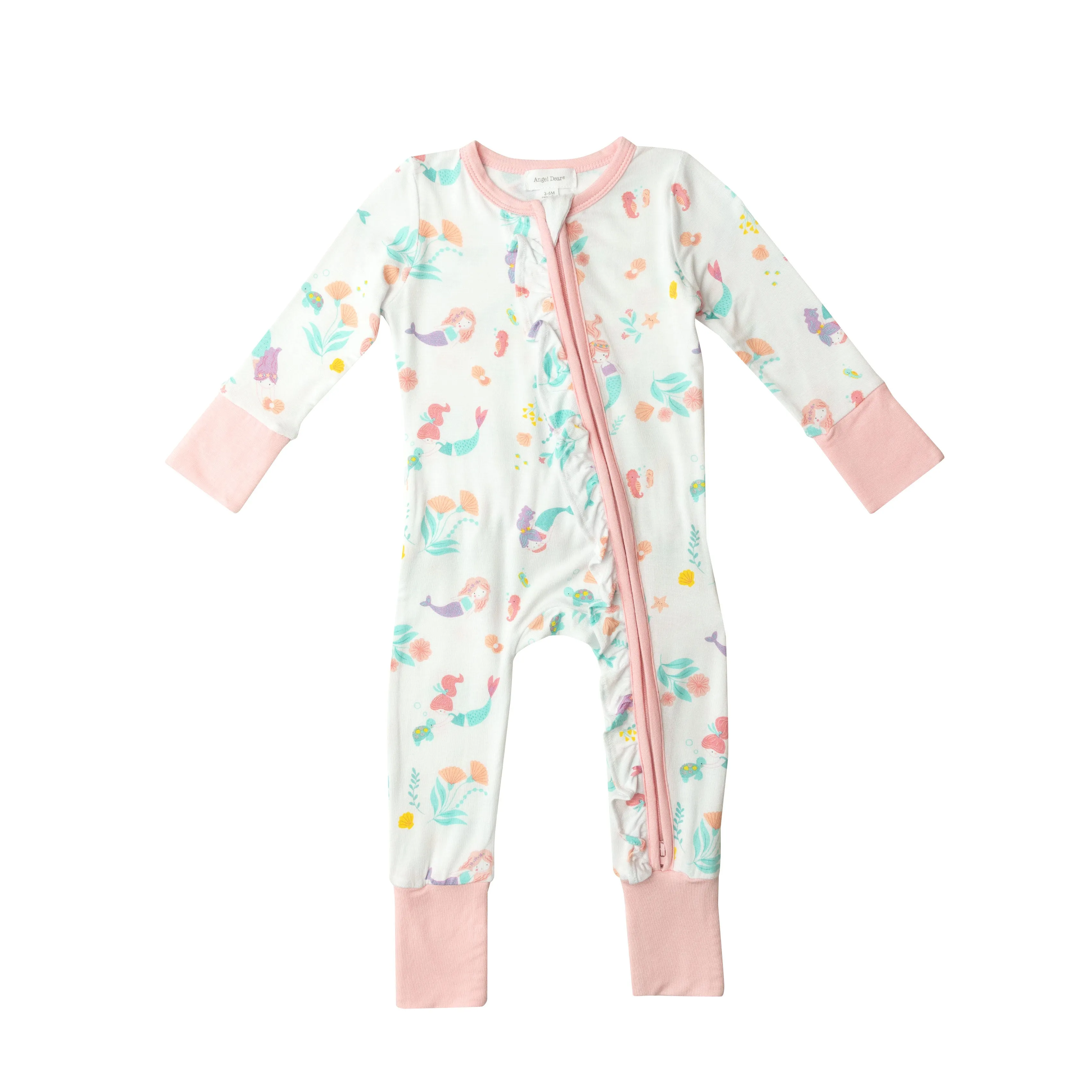 Angel Dear Mermaids 2 Way Zipper Romper