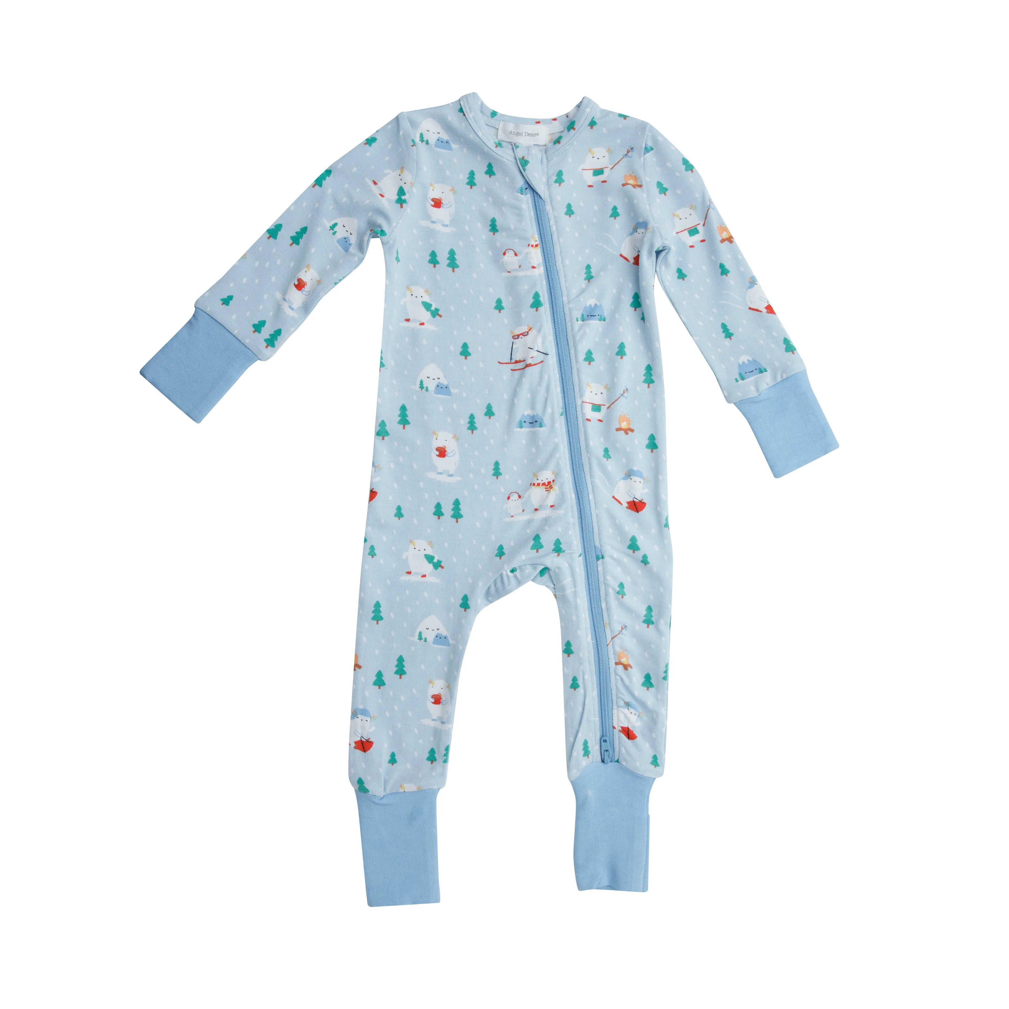 Angel Dear Yeti 2 Way Zipper Romper