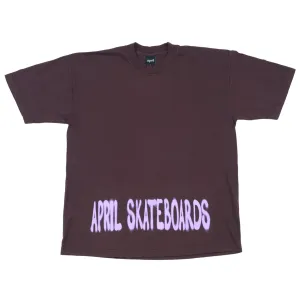 APRIL SPRAY TEE CHOCOLATE