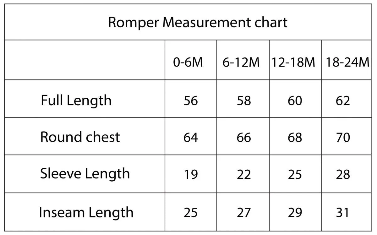Baby Romper - Up in the Air