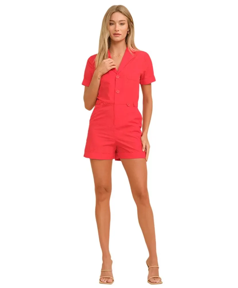 Bentley Button Up Romper