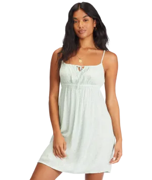 Billabong Feelin Blue Dress-Mint To Be
