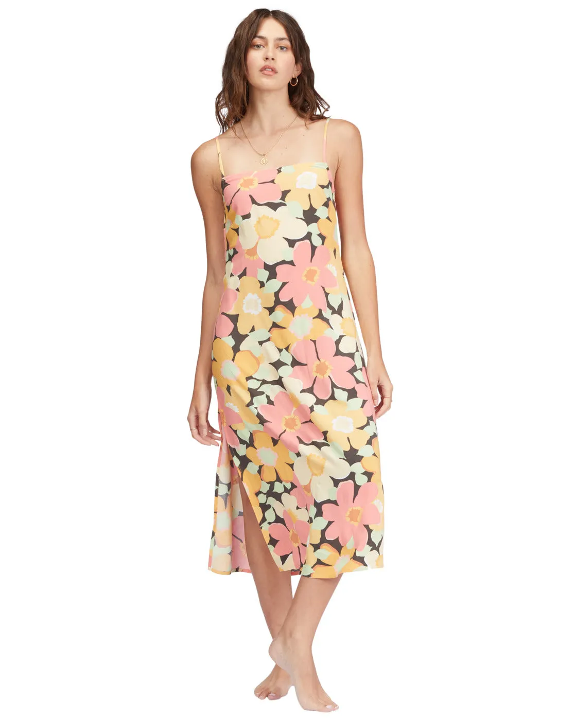 Billabong Weekend Waves Midi Slip Dress