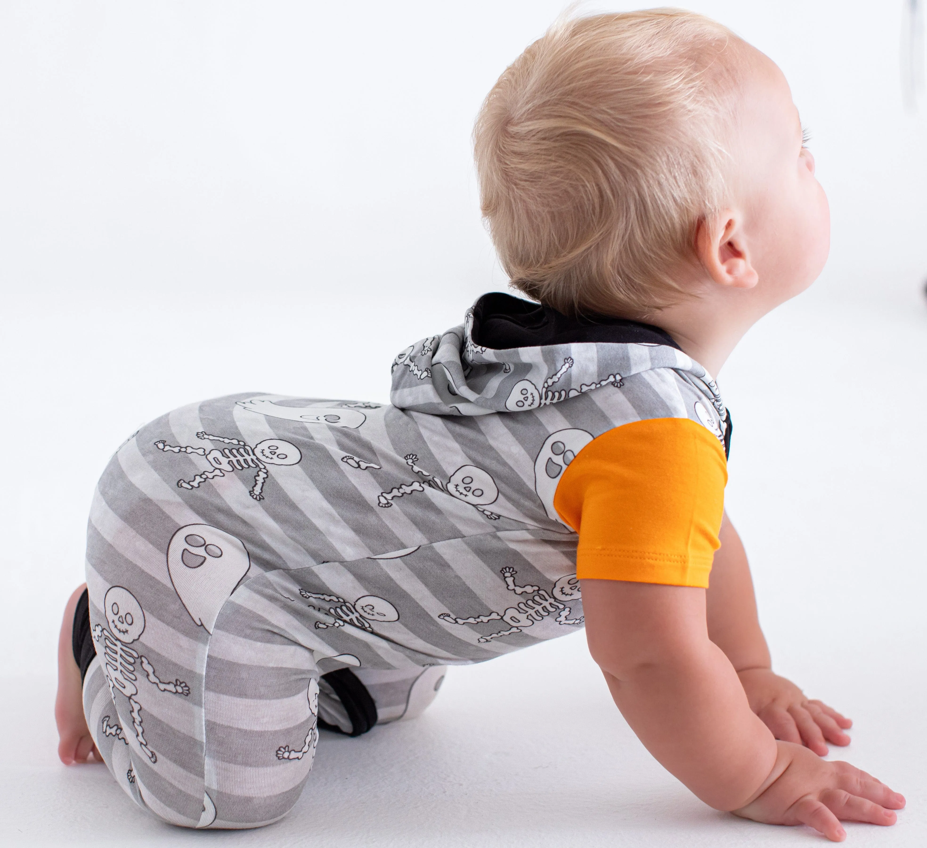 Birdie Bean | Georgie Glow-In-The-Dark Hooded Romper