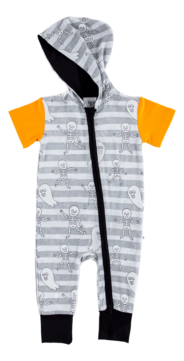 Birdie Bean | Georgie Glow-In-The-Dark Hooded Romper