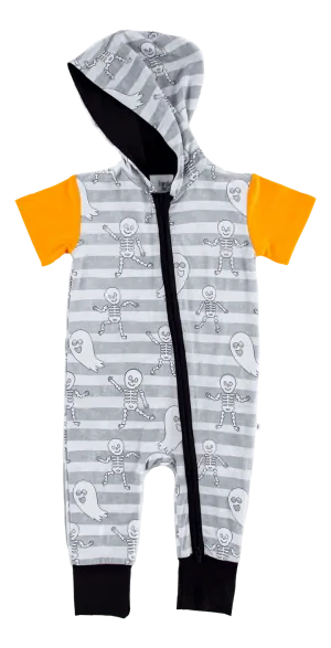 Birdie Bean | Georgie Glow-In-The-Dark Hooded Romper