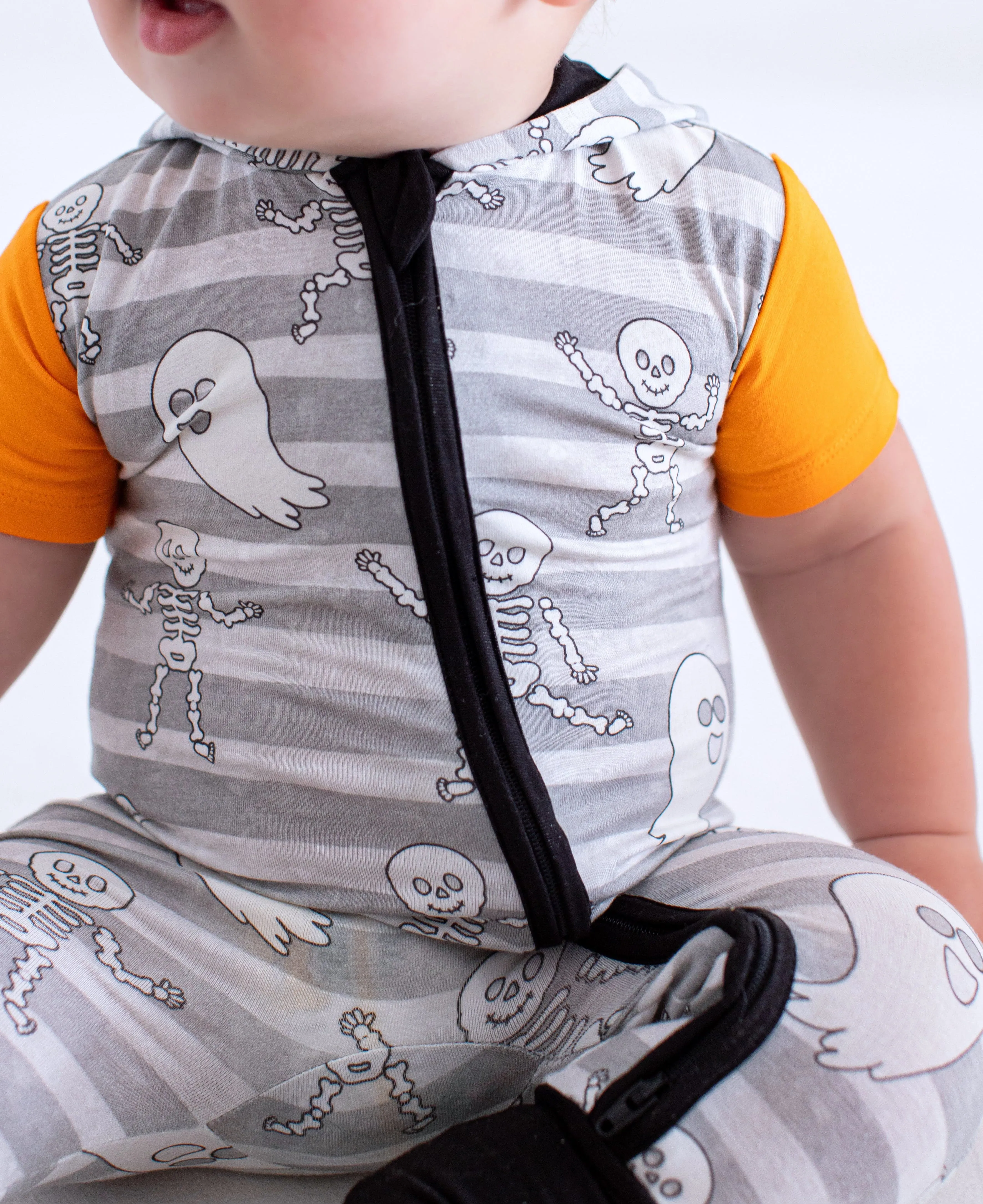 Birdie Bean | Georgie Glow-In-The-Dark Hooded Romper