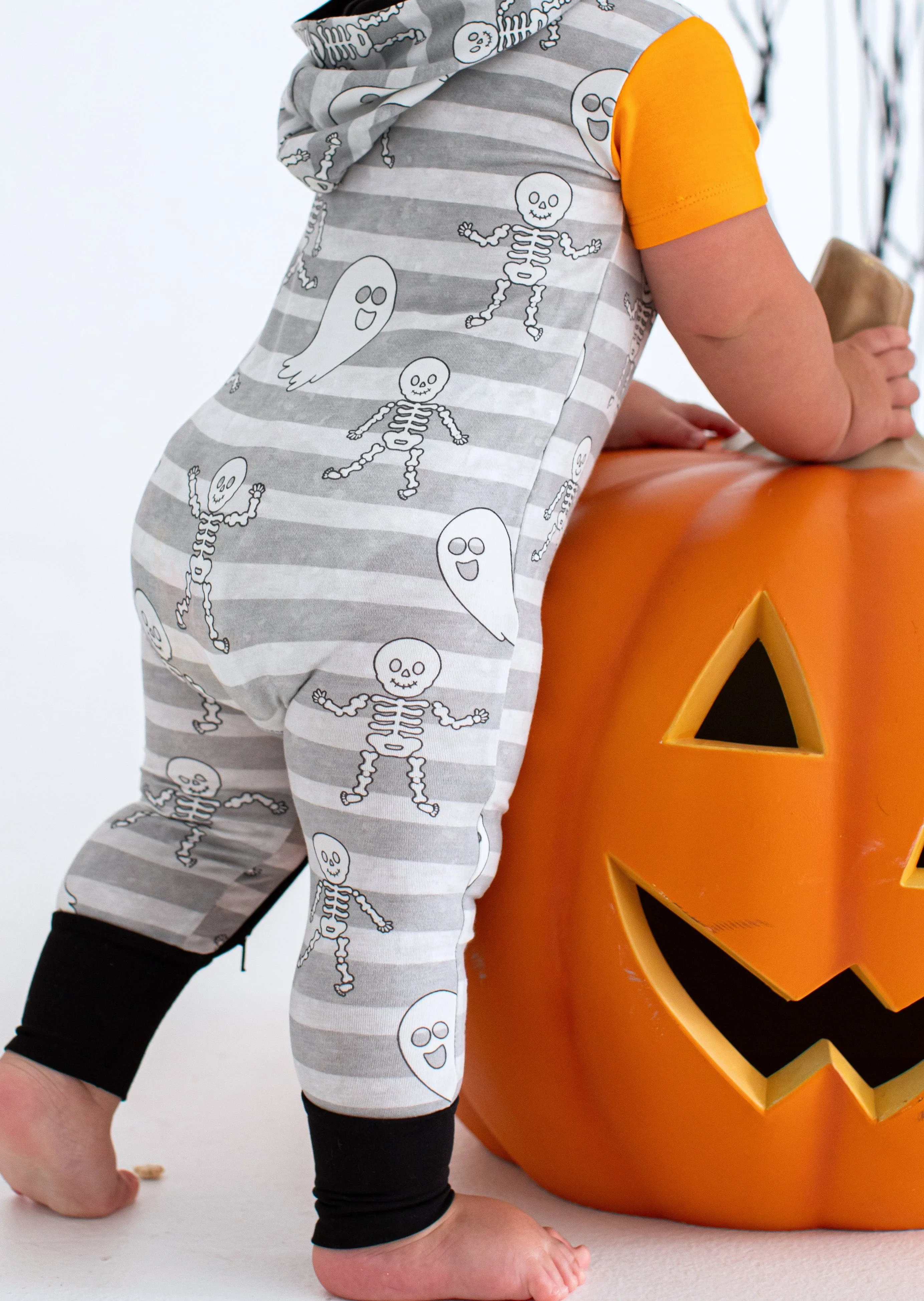 Birdie Bean | Georgie Glow-In-The-Dark Hooded Romper