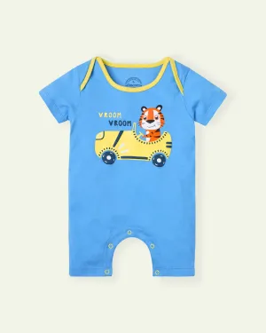 Blue Adventure Romper
