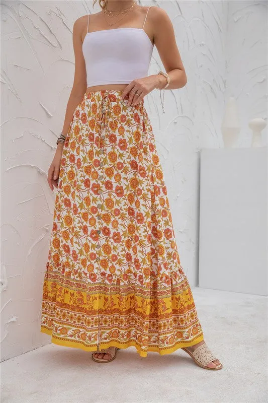 Boho Maxi Skirt