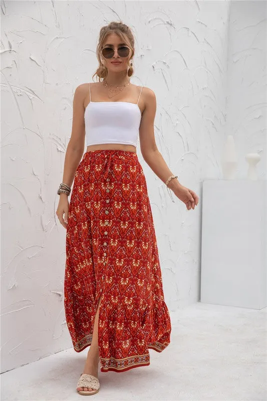 Boho Maxi Skirt