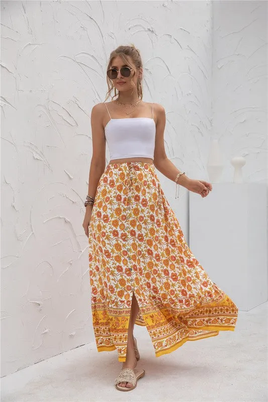 Boho Maxi Skirt