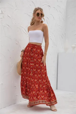 Boho Maxi Skirt