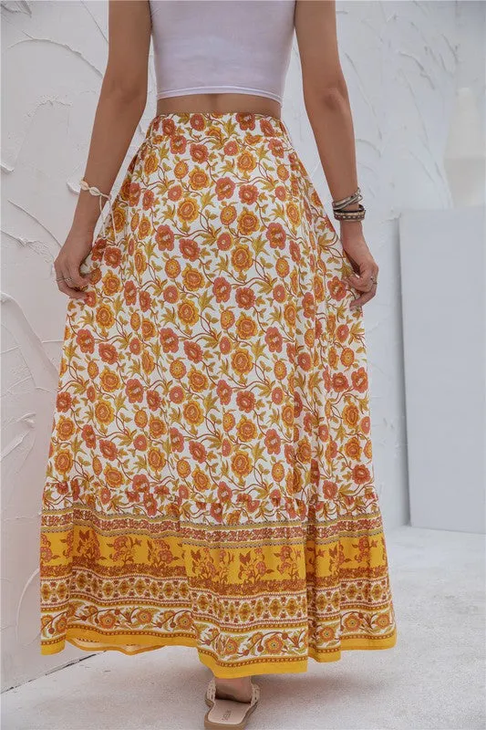 Boho Maxi Skirt