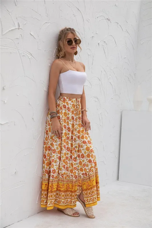 Boho Maxi Skirt