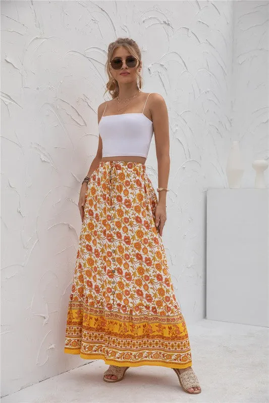 Boho Maxi Skirt