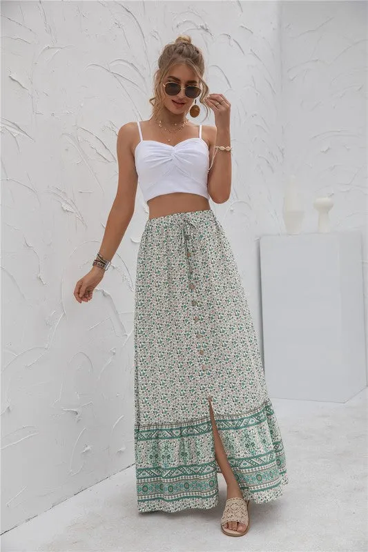 Boho Maxi Skirt