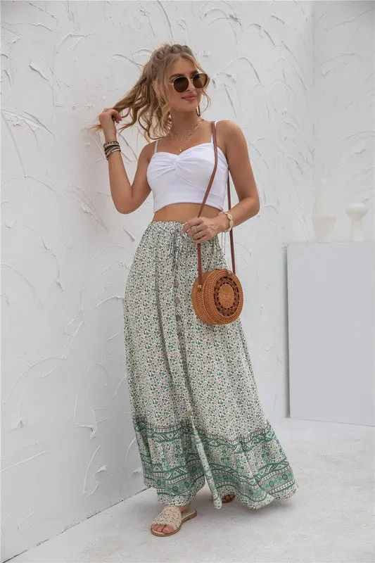 Boho Maxi Skirt