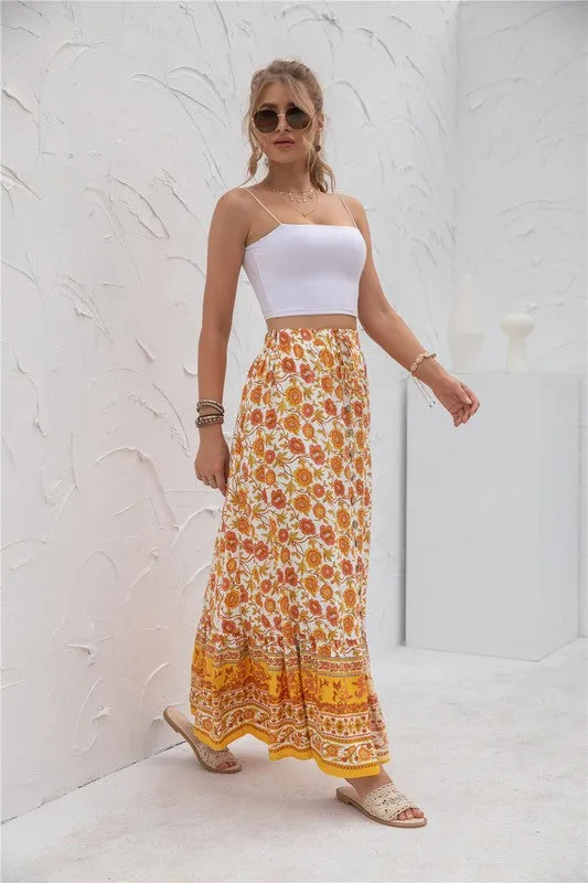 Boho Maxi Skirt