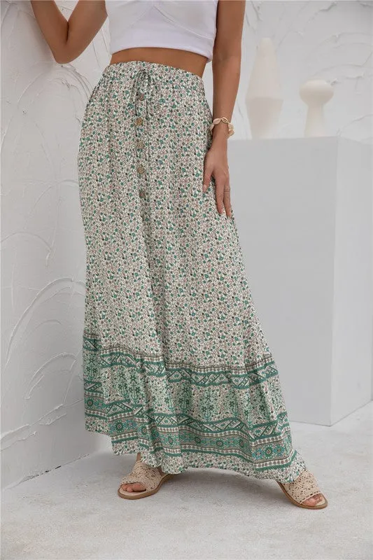 Boho Maxi Skirt