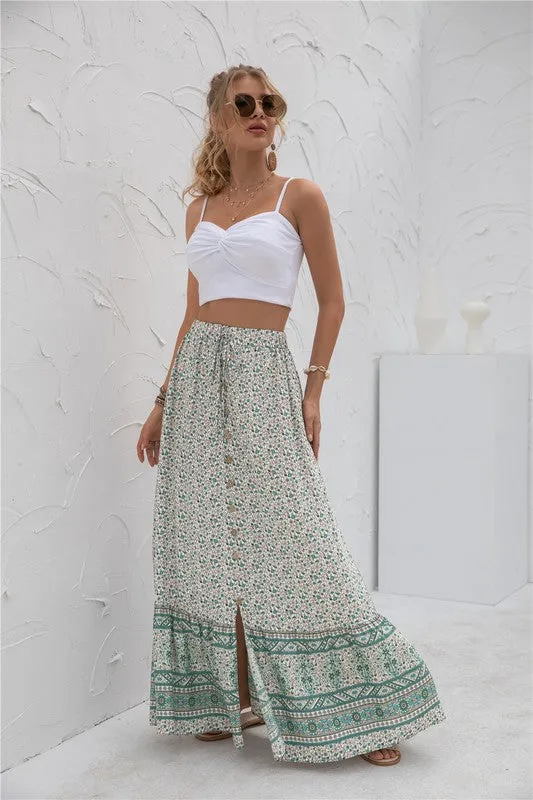 Boho Maxi Skirt