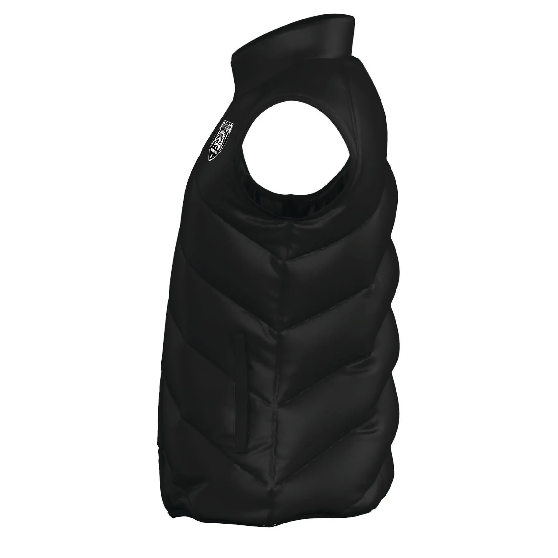 Brunswick Zebras - Puffer Vest- Black