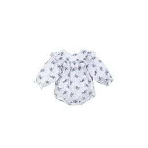 Cera Una Volta Emma Romper Blue Flower