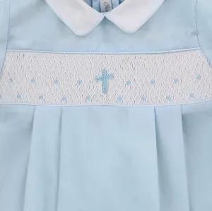 Christening Baptism Cross Romper