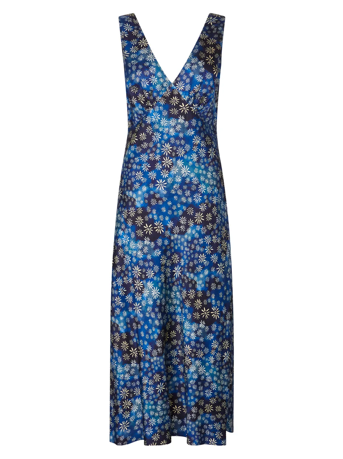 Claire Midnight Constellation Print Slip Dress