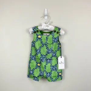 Classic Prep Childrenswear James Shortall Frog Price Green 3-6 Months NWT