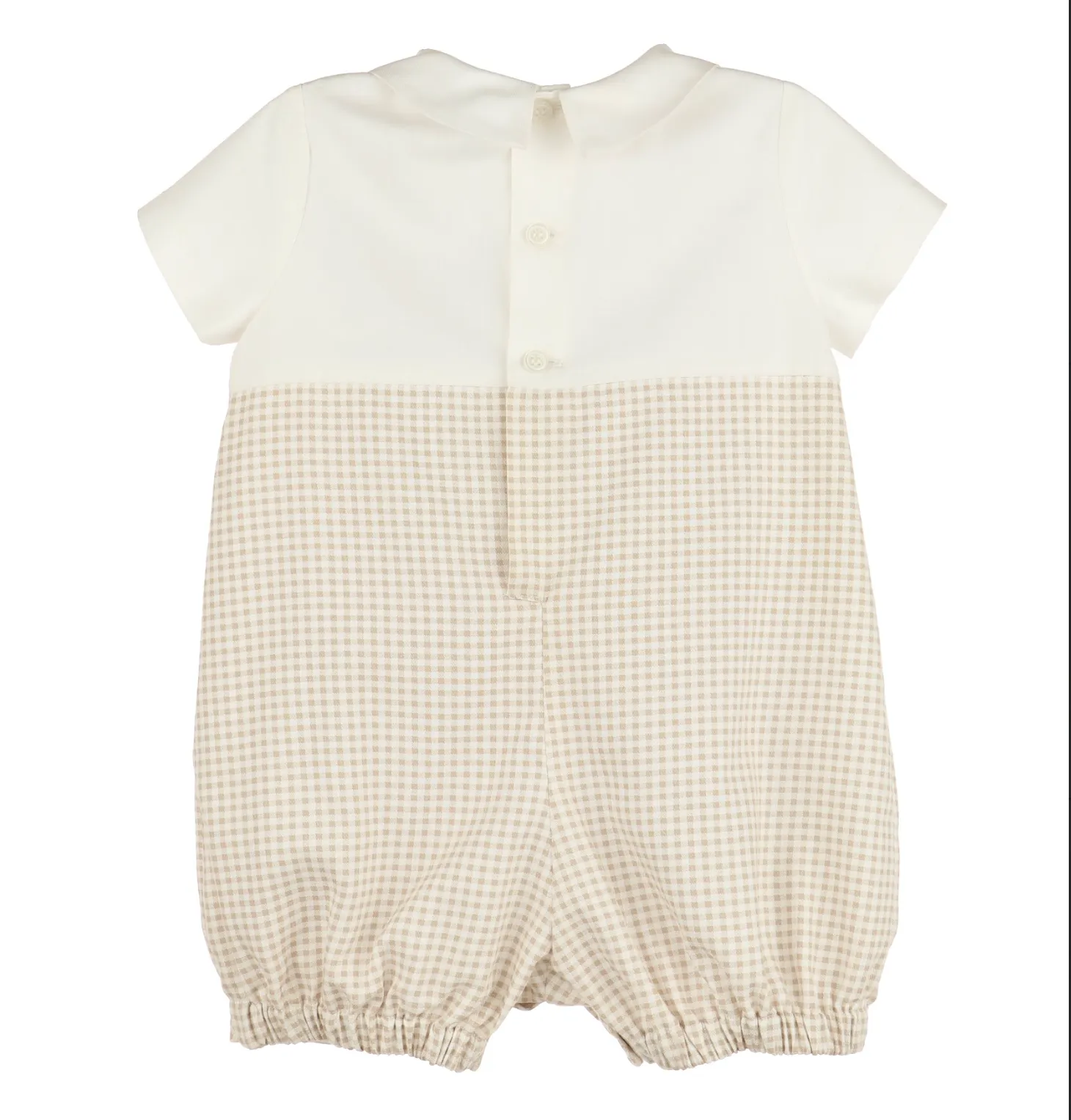 Cottage Beige Check Bubble