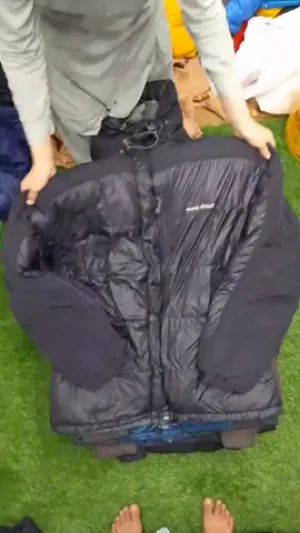 Custom handpick 10 piece montbells puffer jacket