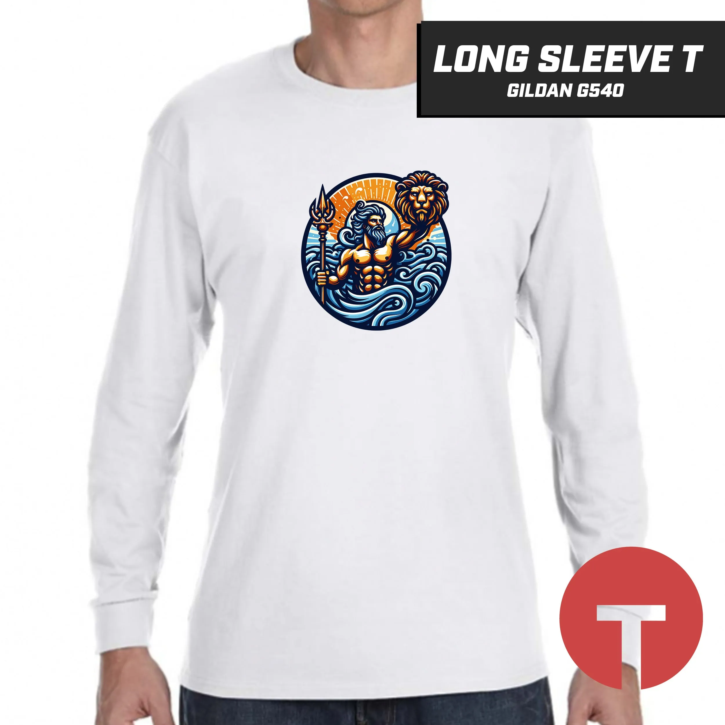Detachment Poseidon - Long-Sleeve T-Shirt Gildan G540