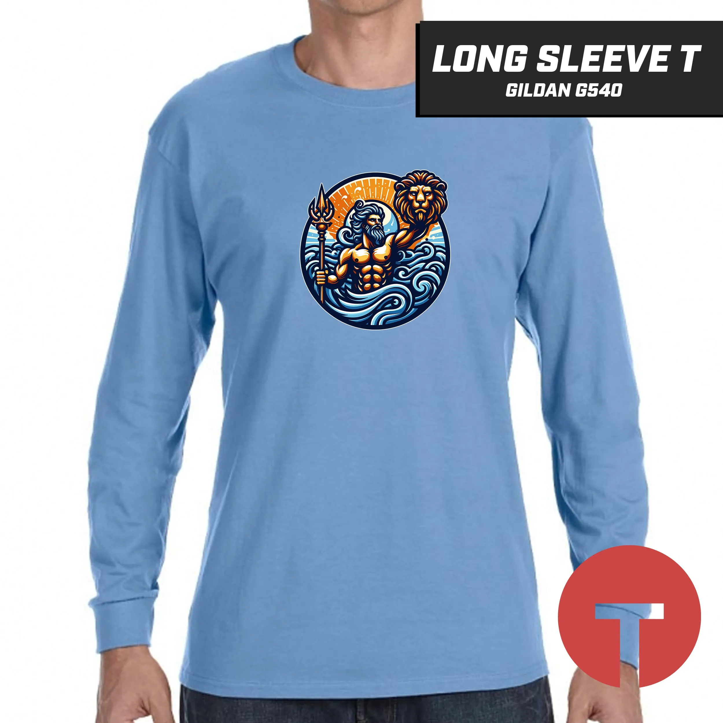 Detachment Poseidon - Long-Sleeve T-Shirt Gildan G540