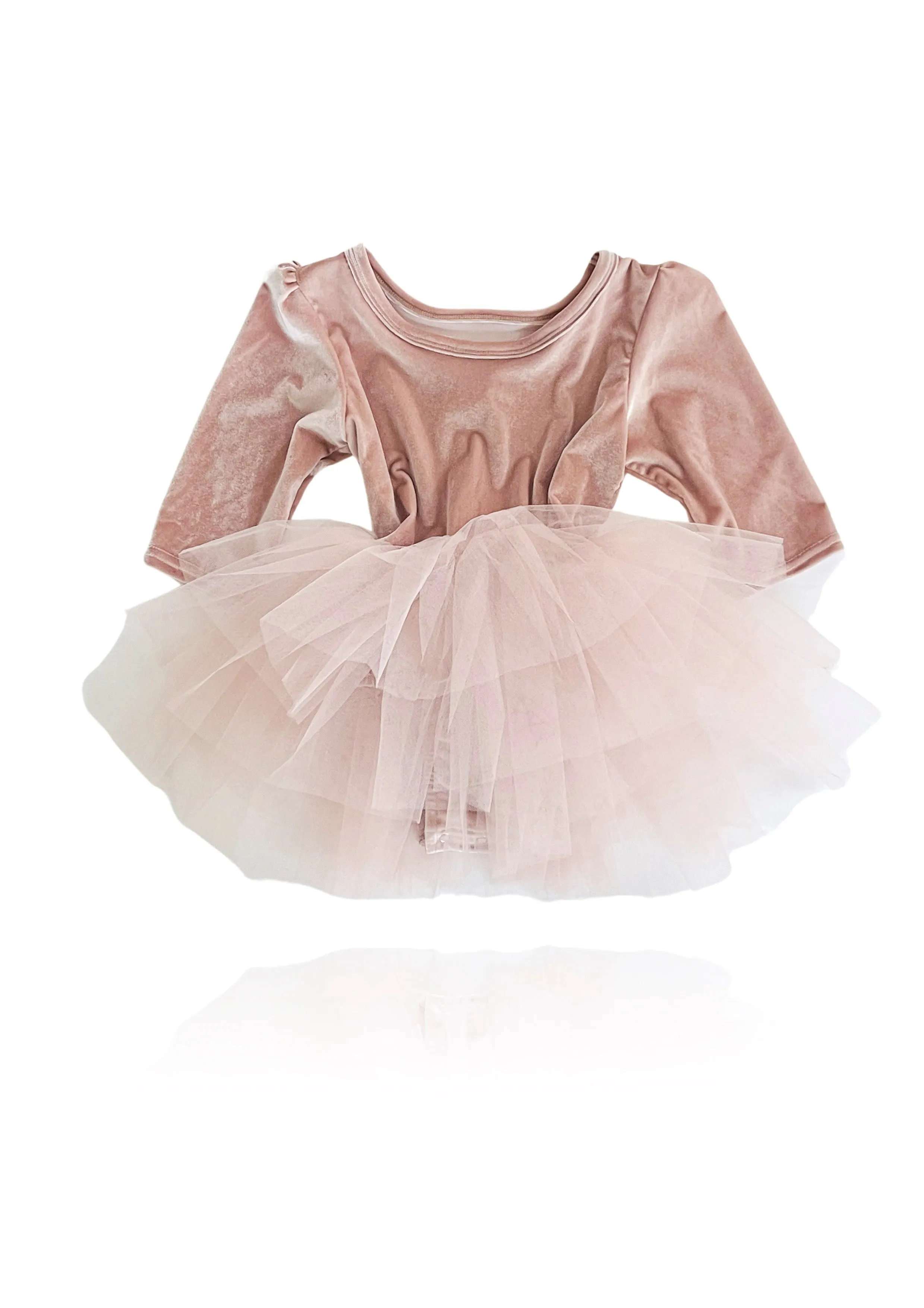 DOLLY UNIVERSE VELVET PLANET TUTU DRESS pink