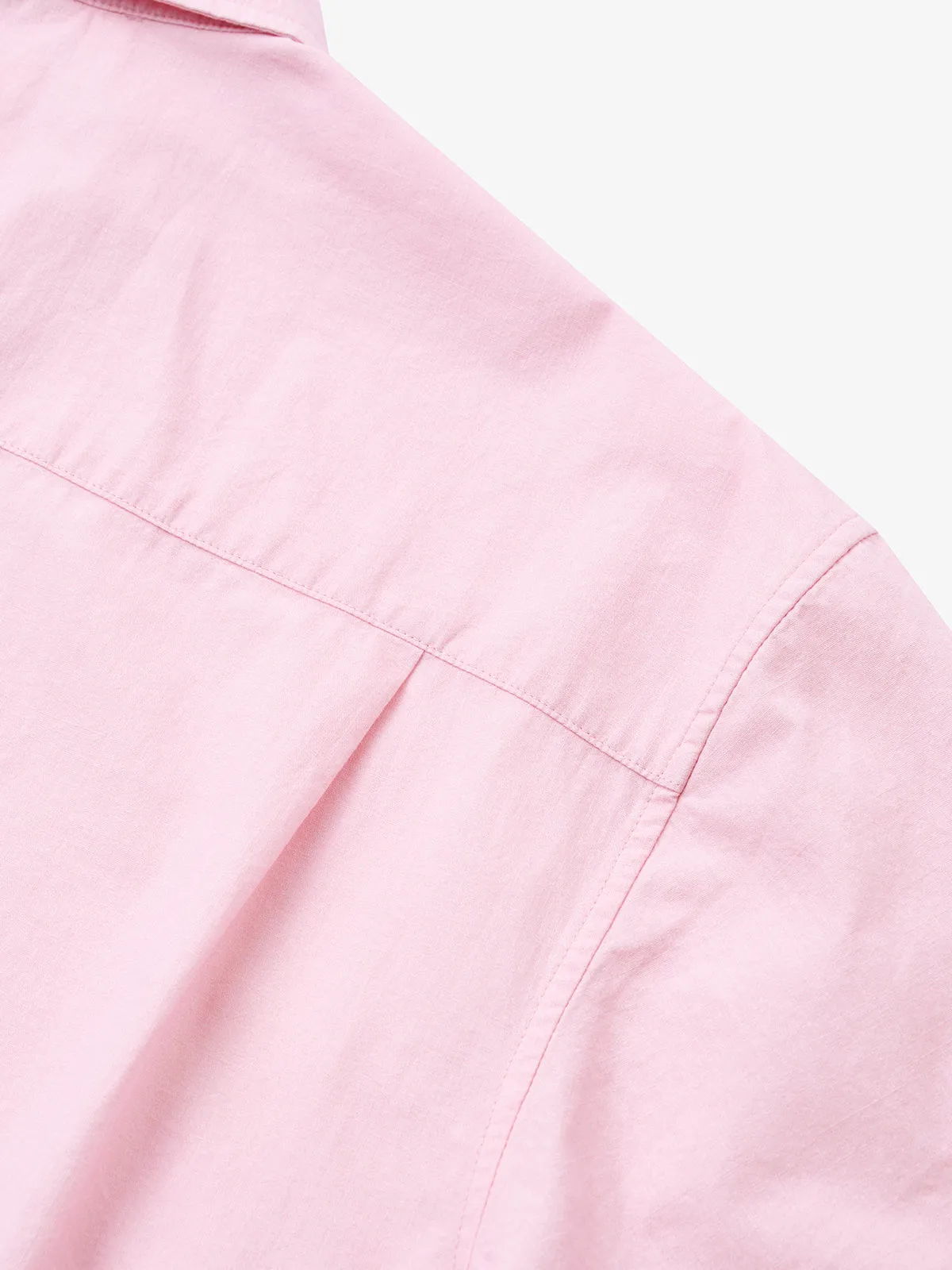 Elegance Pink Hawaiian Cotton Shirt