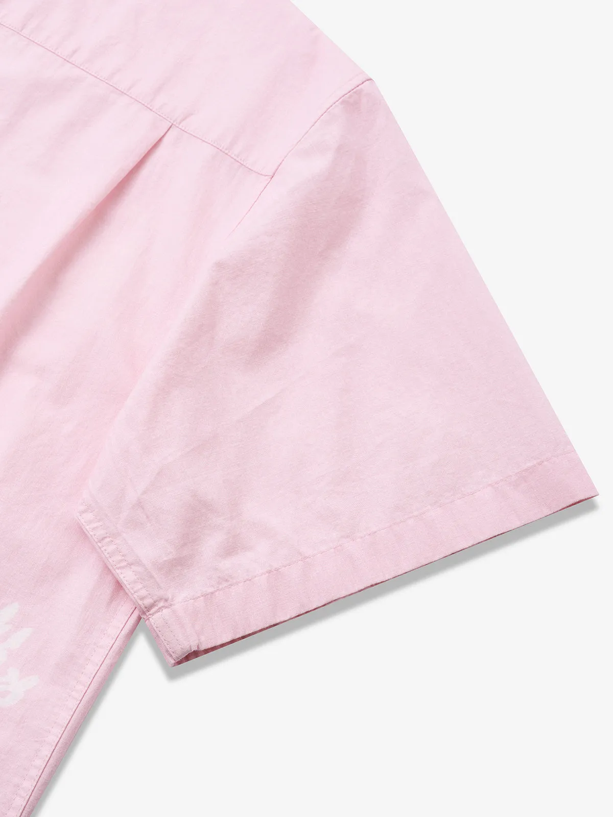 Elegance Pink Hawaiian Cotton Shirt