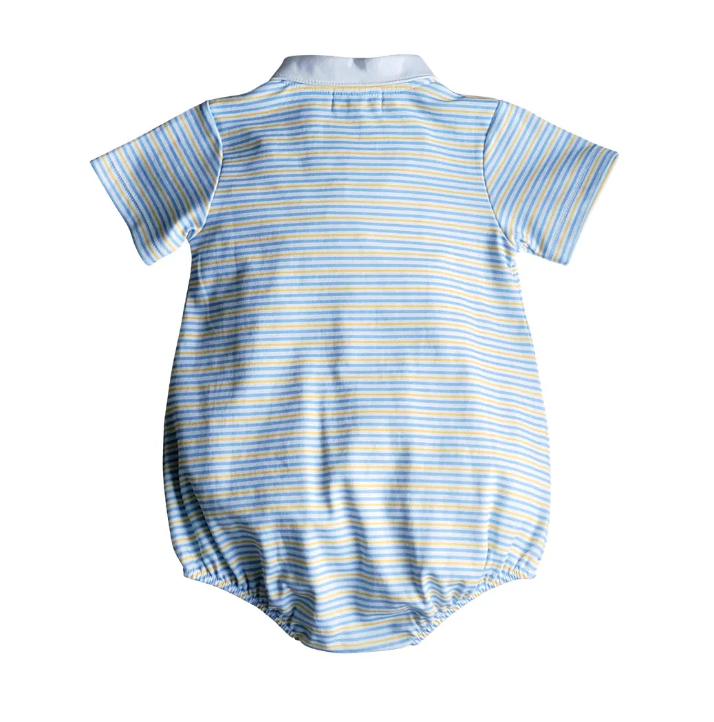 Fish Baby Boy's Romper Pima Cotton
