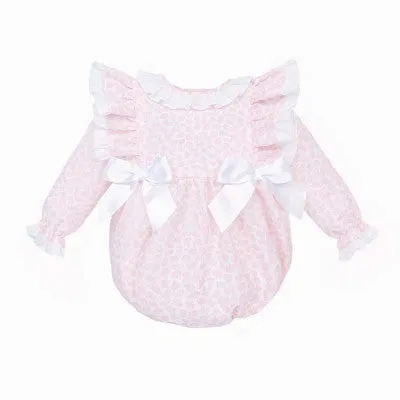 Floral Frilly Collar Romper