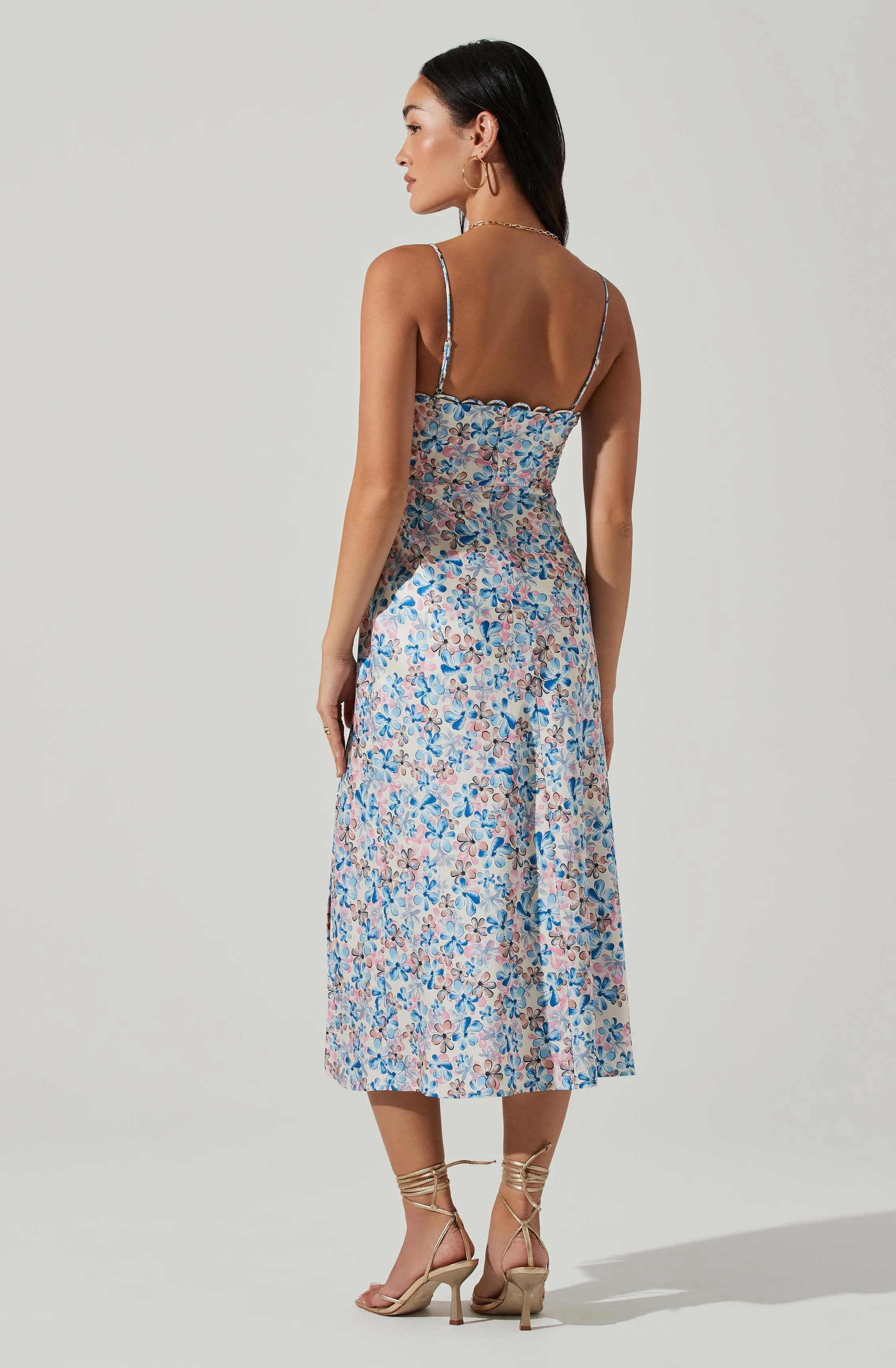Florentina Floral Midi Dress