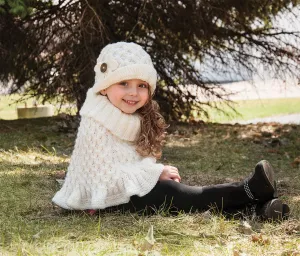 Free Aran Poncho and Hat Pattern